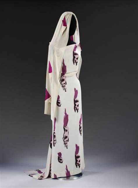 elsa schiaparelli tears dress